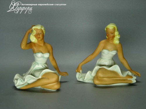 Купить фарфоровую статуэтку Schaubach Kunst Пара балерин
